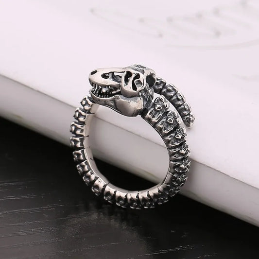 Bague dinosaure ajustable